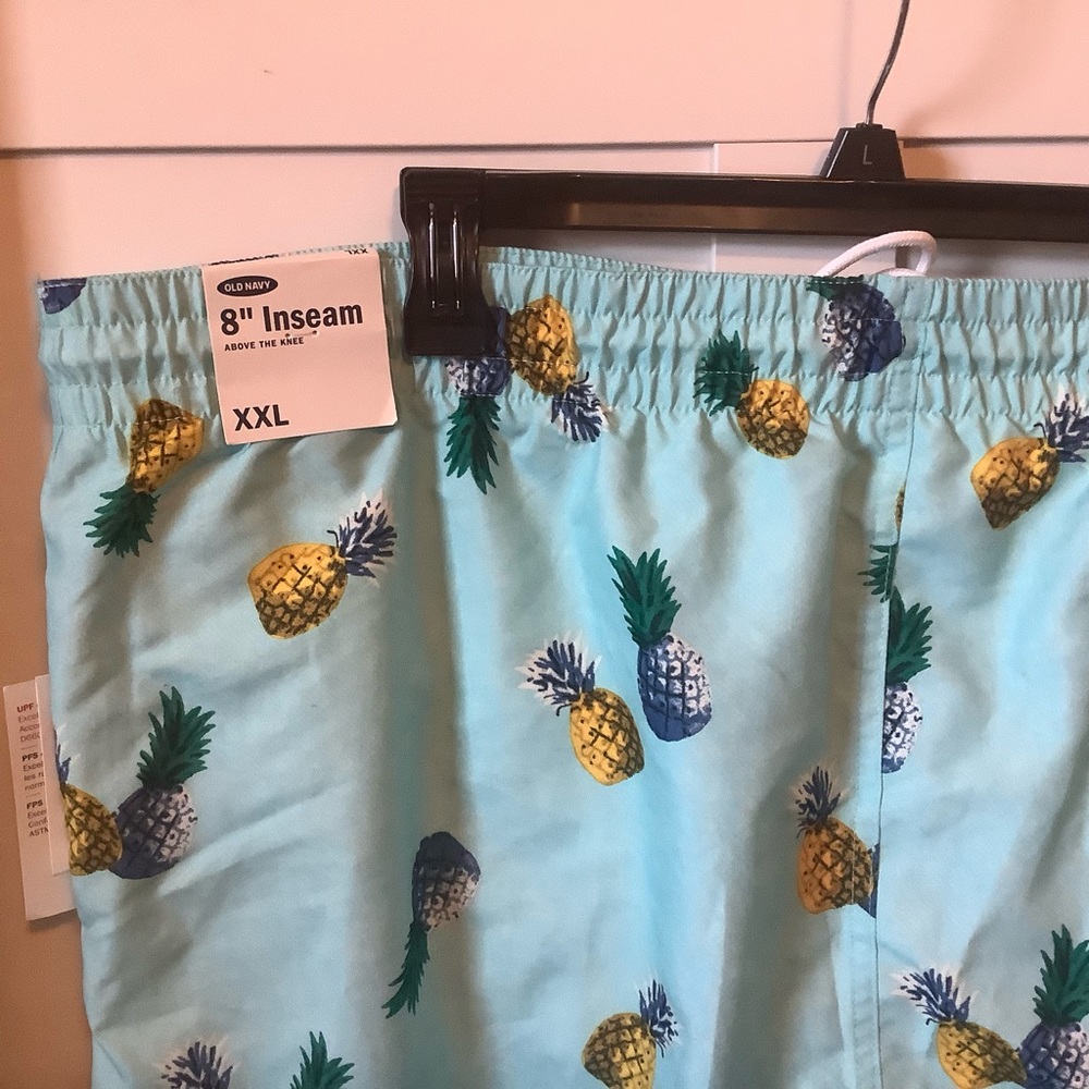 Old Navy Printed Swim Trunks for Men New size XXLARGE - Picture 5 of 13